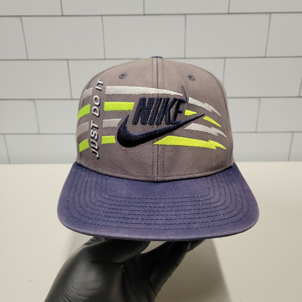 Vintage Nike Scratch Sports Specialties Snapback Hat 90s Swoosh Just Do It
